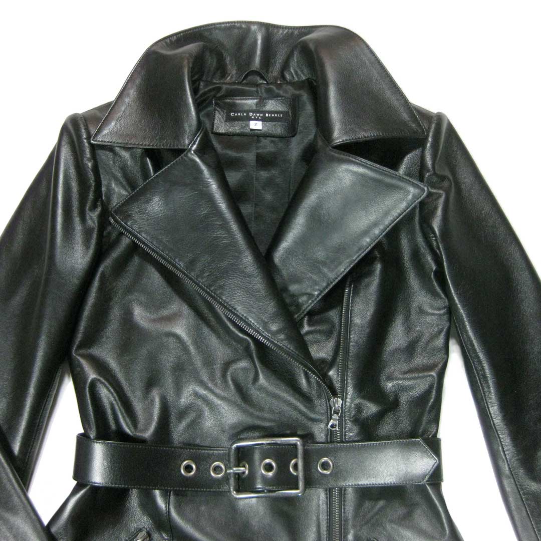 Leather Trench coat, made to order