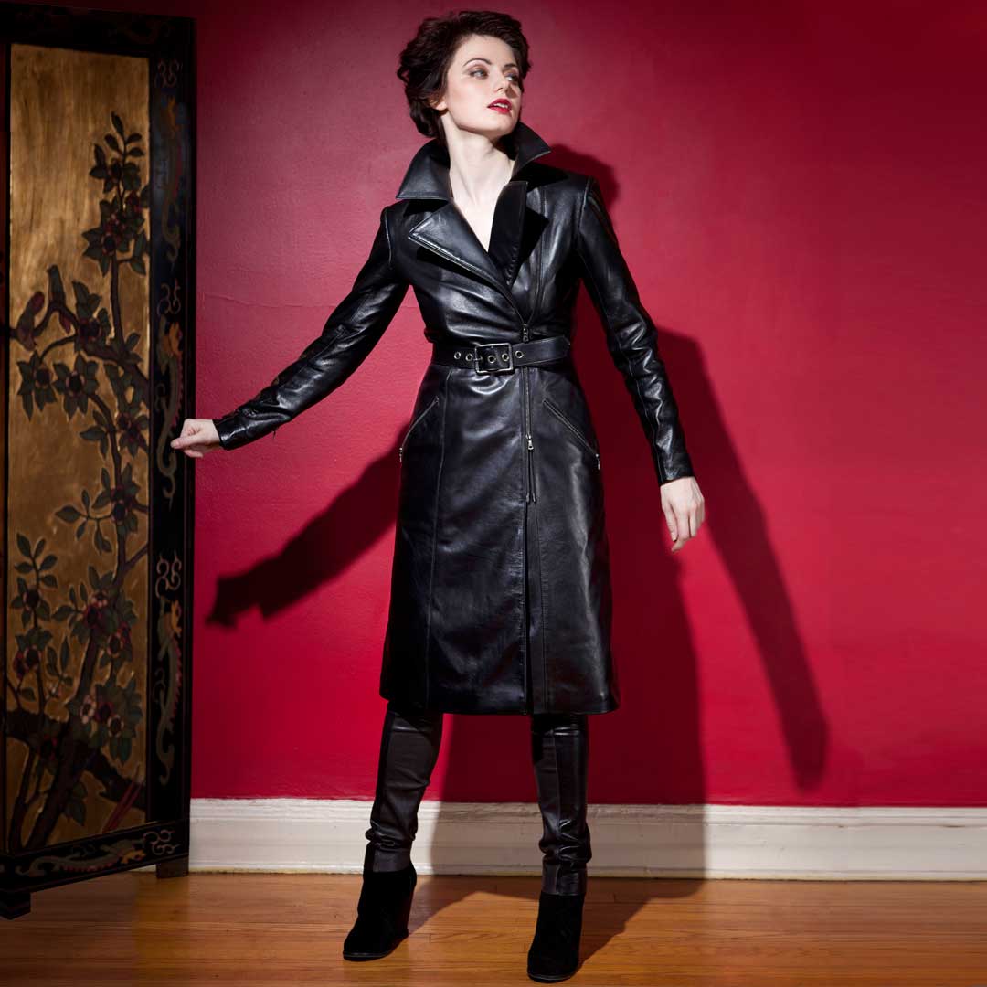 Dietrich Leather Trench Coat - Exclusively Made-to-Order from our NYC Atelier
