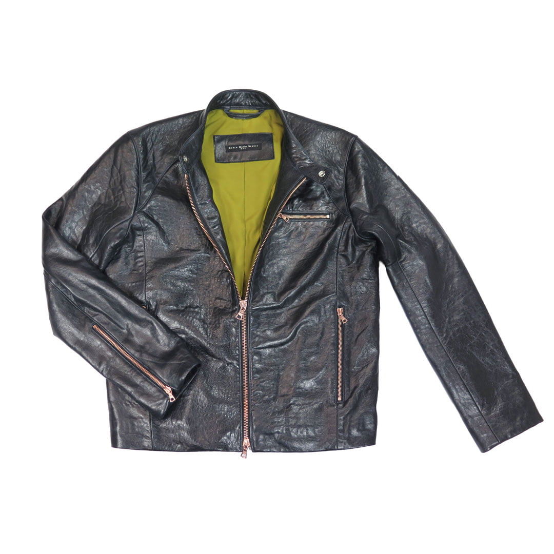 give the gift that always fits - example of a custom made leather jacket