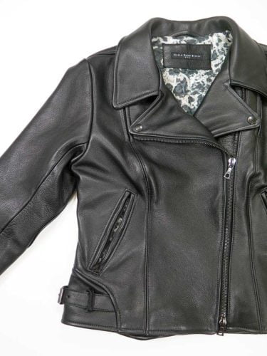Womens Double Rider Leather Jacket